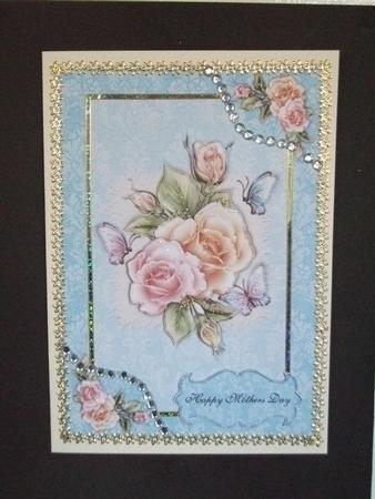 Floral Card Front by Tracy Priddle