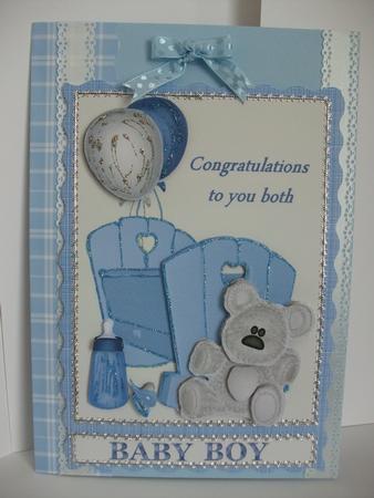 Congratulations Baby Boy Step by Step by Tracy Priddle