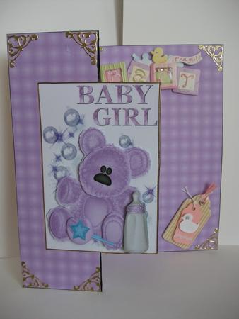 Baby Girl Fold Back by Tracy Priddle