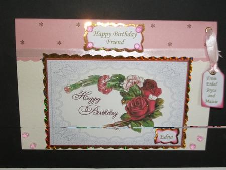 Vintage Roses and Carnations in Lace by Tracy Priddle