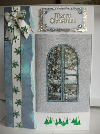 The View from My Window -snowy Day by Tracy Priddle