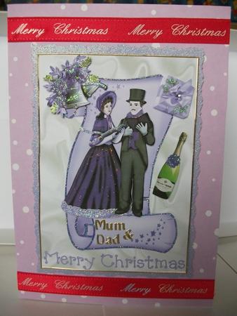 Victorian Christmas Carol Singers by Tracy Priddle