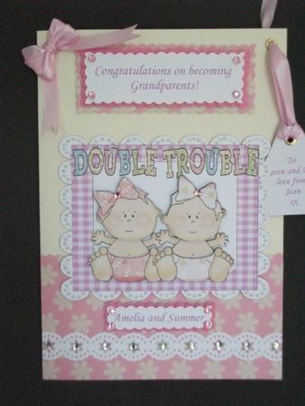 Double Trouble Twin Baby Girls! by Tracy Priddle