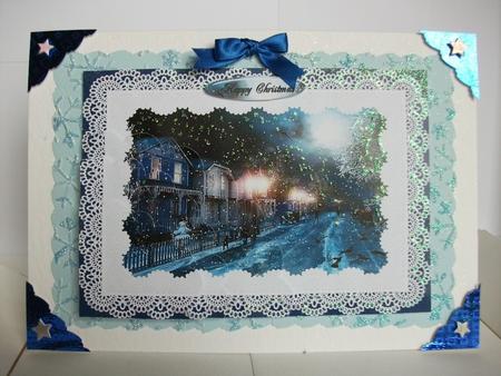 Christmas Snow Storm by Tracy Priddle