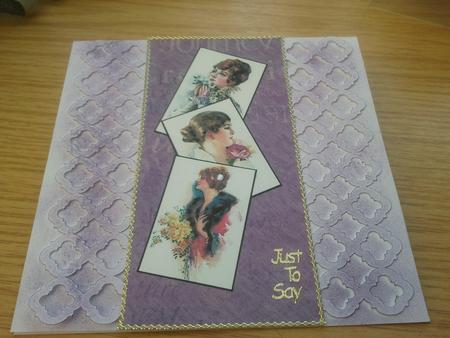 Atcs Vintage Ladies by Tracy Wood