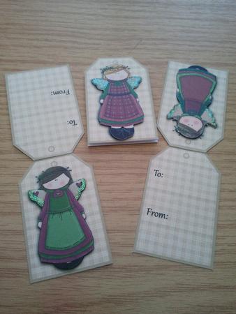 Blessed Holiday Angels - Gift Tag Cards Featured Gallery Photo