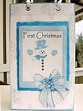 Babys First Xmas Boy by Tricia Dias