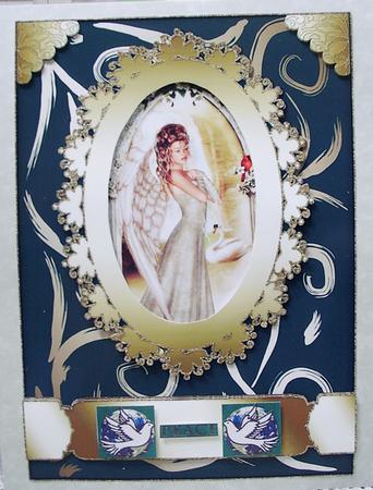 Thinking of You Plain Card Base 2 by Tricia Dias