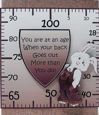 Age Square Rabbit by Tricia Dias