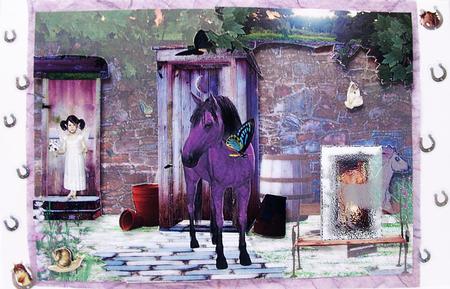 Mystical Horse Portal All Occasion Card Topper Featured Gallery Photo