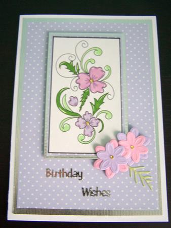 Floral Digital Stamp for Various Occasions by Trudy Keyte