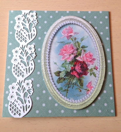 Lovely Pearl and rose Toppers 1 by Ulla Skraedderdal