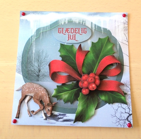 Peaceful Christmas Scenery by Ulla Skraedderdal