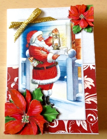 Santa Stop Here by Ulla Skraedderdal