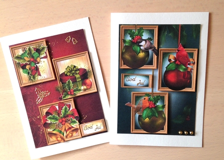 Frame Trio Christmas Bumper Kit 2 (Birds, Baubles & Bows) by Ulla Skraedderdal
