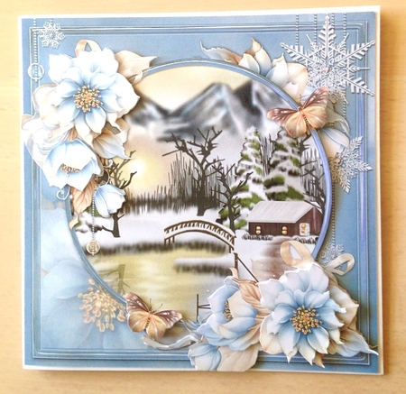 Frosted Floral Mini Kit  4 by Ulla Skraedderdal