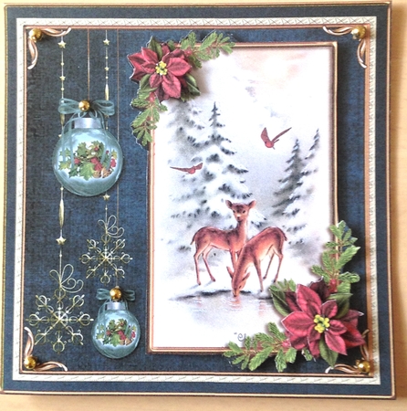 Christmas Vintage Scenes 2 by Ulla Skraedderdal