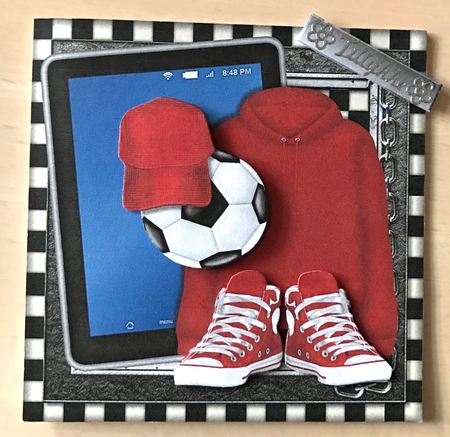 Male card Tablet & Sport by Ulla Skraedderdal