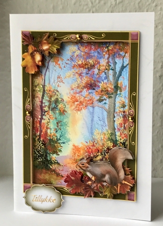 Watercoloured Autumn by Ulla Skraedderdal