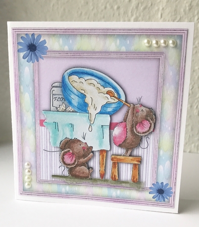 Bake a Cake Mice  by Ulla Skraedderdal