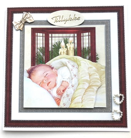 Babys First Christmas Vintage Mini Kit by Ulla Skraedderdal