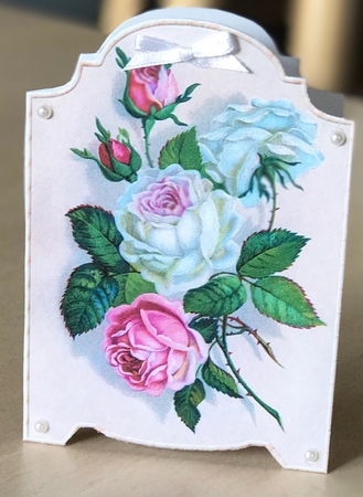Screen Card Toppers  Vintage Floral by Ulla Skraedderdal
