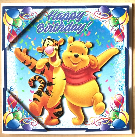 Tigger & Pooh Birthday Card Mini Kit by Ulla Skraedderdal