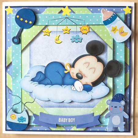 Baby Mickey (baby boy) Mini Kit by Ulla Skraedderdal