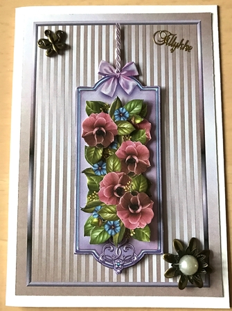 Classic Panel & Camelias by Ulla Skraedderdal