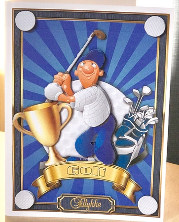 Golfer A5 3 Page MIni KIt by Ulla Skraedderdal
