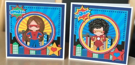 Little Girl Heroes Bumper Kit by Ulla Skraedderdal