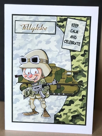 Soldier on by Ulla Skraedderdal