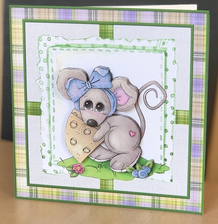 The mouse that got the cheese by Ulla Skraedderdal