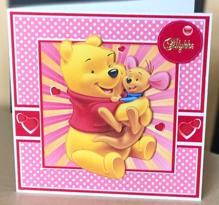 All For Love Too Pooh Bear Mini Kit by Ulla Skraedderdal