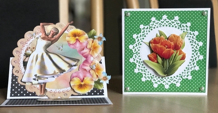 Polka Dot A4 Backing Paper set of 10 by Ulla Skraedderdal