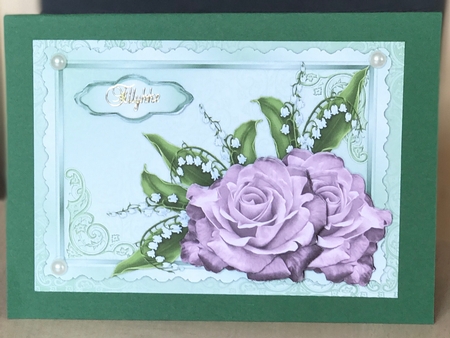 Lily Of The Valley & Roses 2 by Ulla Skraedderdal