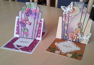 8 A4 Art Deco Floral Plaque Toppers Bumper Kit by Ulla Skraedderdal
