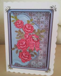 Envelop Pink Roses by Ulla Skraedderdal