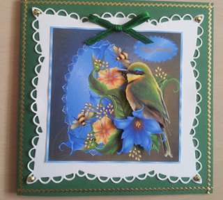 Special Bird Topper and Tags 3 by Ulla Skraedderdal