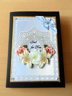 Lace and Roses A5 by Ulla Skraedderdal