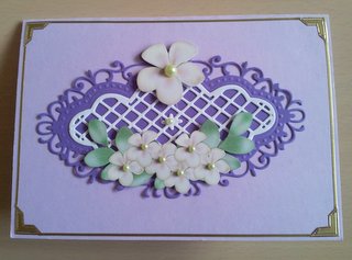 Plumeria 2 Cut-outs by Ulla Skraedderdal