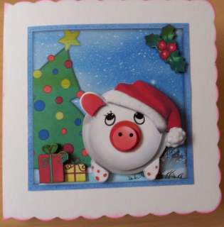 Happy Piggin' Christmas by Ulla Skraedderdal