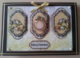 Panels Christmas Beauty by Ulla Skraedderdal