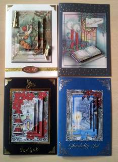 Bumper Christmas Kit 6sheets 2 Cards Per Sheet by Ulla Skraedderdal