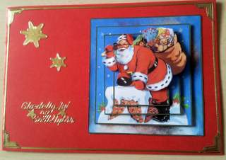 A Real Santa Vintage by Ulla Skraedderdal