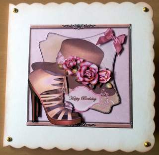 Elegant Shoes, Hat and Roses by Ulla Skraedderdal