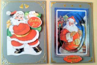 Bumper Kit 5 Christmas Santa Themed 11 Cards by Ulla Skraedderdal