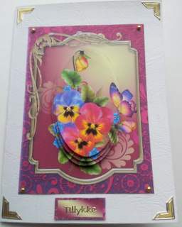 Springtime Pansies by Ulla Skraedderdal