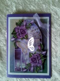 Enchanted Heritage Roses Window & Extra Plaque by Ulla Skraedderdal