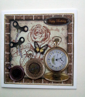 Male Card Vintage Watches by Ulla Skraedderdal
